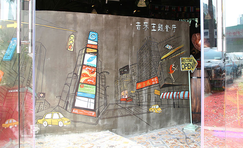 工業(yè)風(fēng)餐飲裝修實(shí)景圖-御龍四季椰子雞