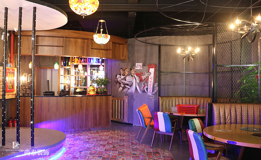 深圳自助烤肉餐廳裝修實(shí)景圖 | 透明思烤