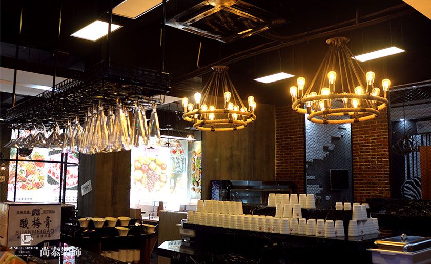 深圳自助烤肉餐廳裝修實(shí)景圖 | 透明思烤