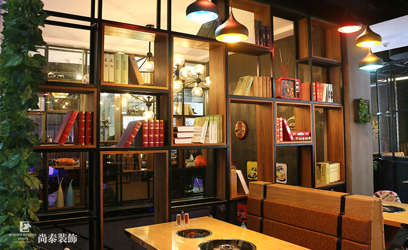 深圳自助烤肉餐廳裝修實(shí)景圖 | 透明思烤