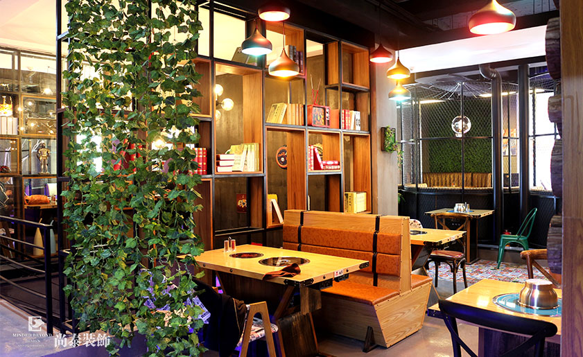 深圳自助烤肉餐廳裝修實(shí)景圖 | 透明思烤