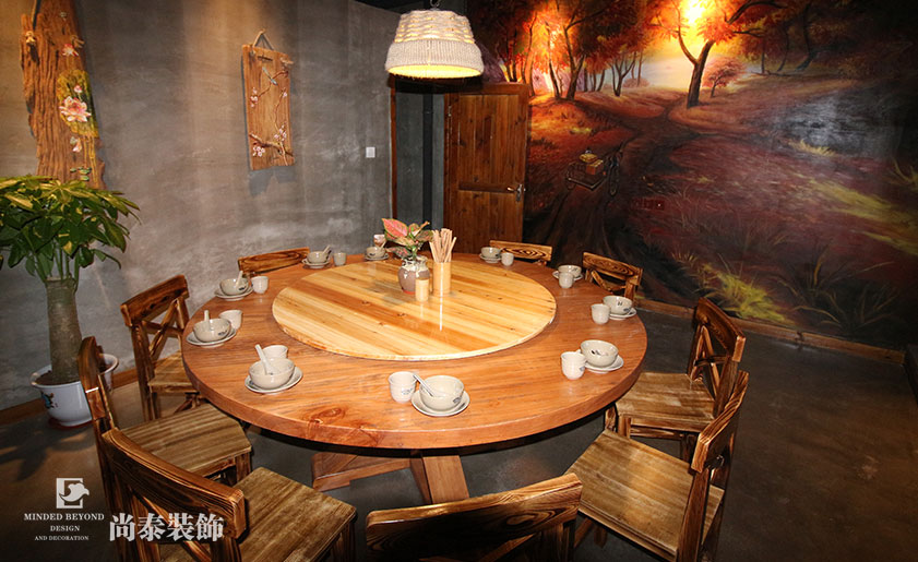 快意江湖！武俠風(fēng)餐廳裝修實景圖 | 楓華谷