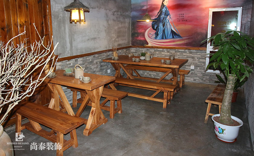 快意江湖！武俠風(fēng)餐廳裝修實景圖 | 楓華谷