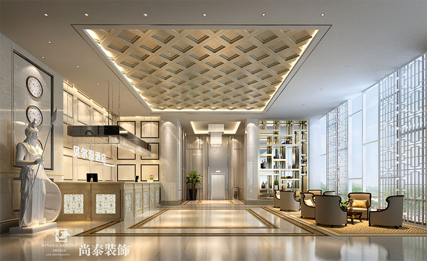 12000平米精品酒店裝修效果圖 | 貝爾漫酒店