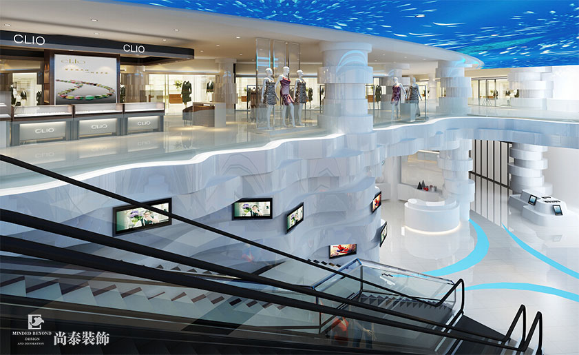 18000㎡商場裝修設(shè)計 | 藍海時代廣場