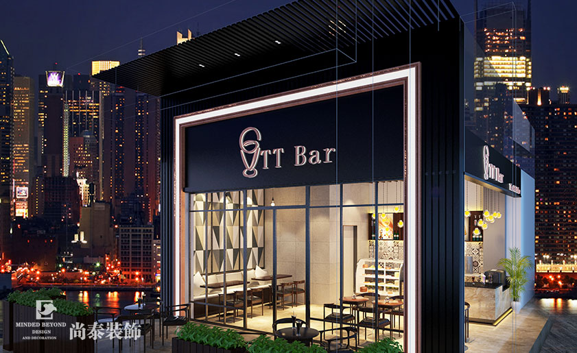 高端咖啡吧裝修設(shè)計(jì) | TT吧