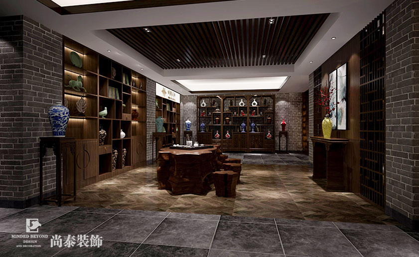 2000平米中式高端茶藝會所設(shè)計(jì) | 瀚宇清源