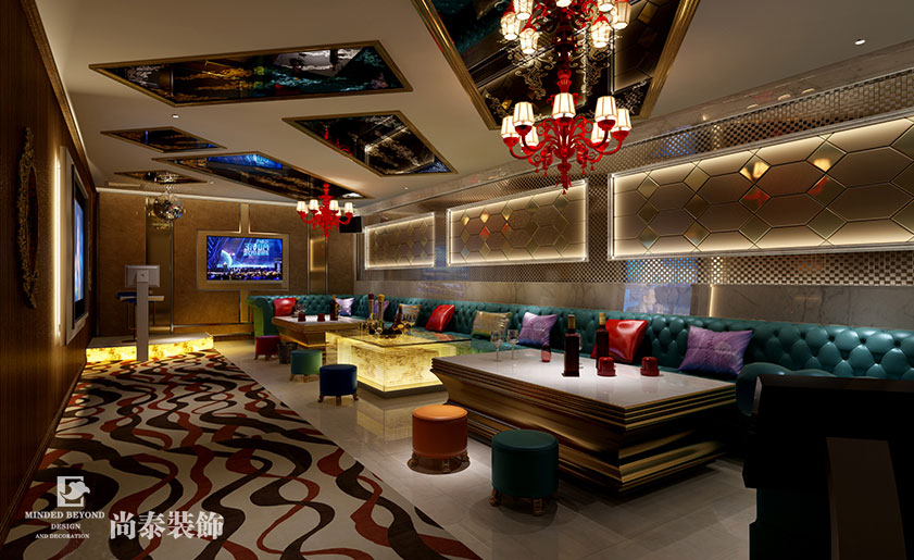 中式高端會所裝修效果圖-南灣會所