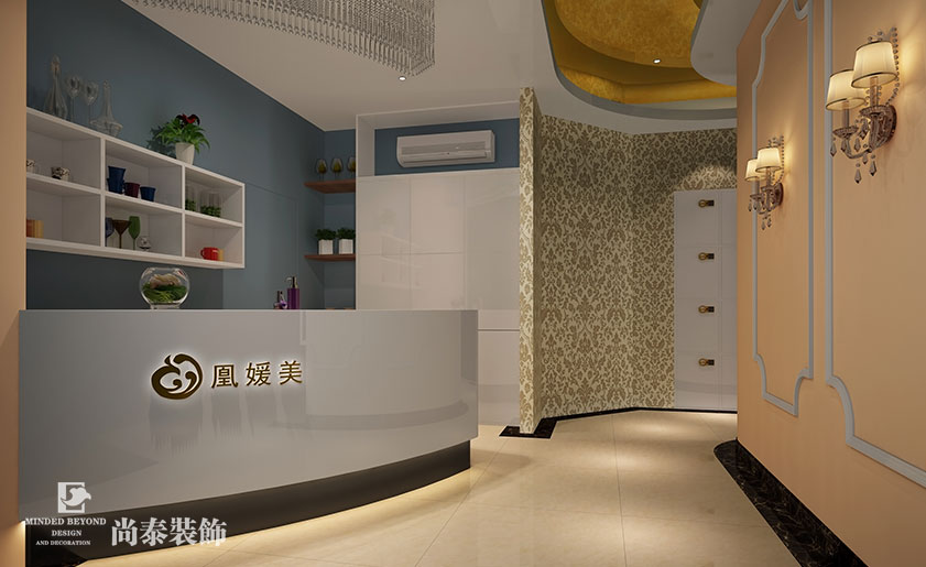 400平米高端美容會(huì)所裝修設(shè)計(jì) | 凰媛美