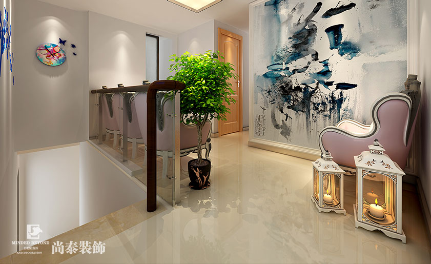 SPA美容會(huì)所裝修效果圖-尚美國(guó)際