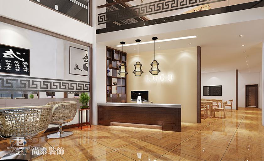 武術(shù)館裝修效果圖-德修武術(shù)館