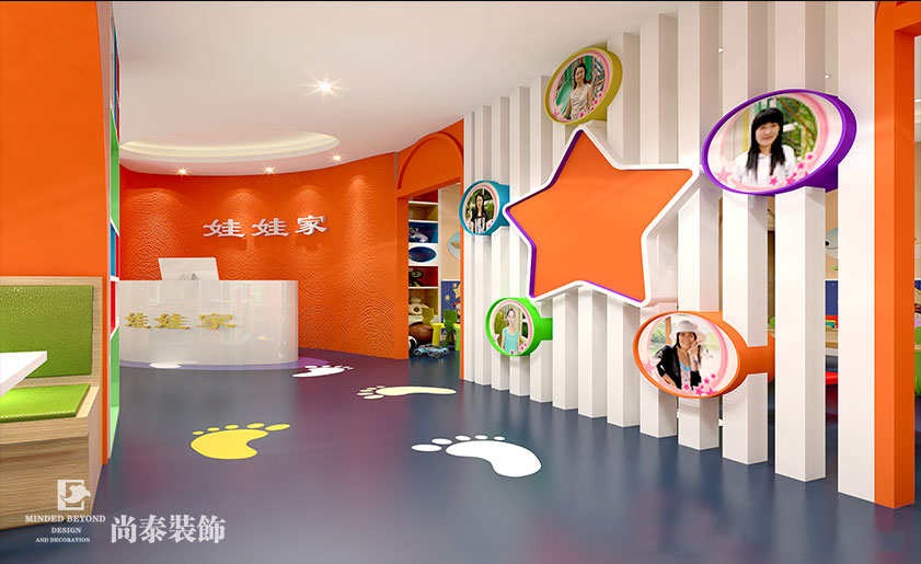 場景體驗式教育幼兒園裝修設(shè)計 | 娃娃家