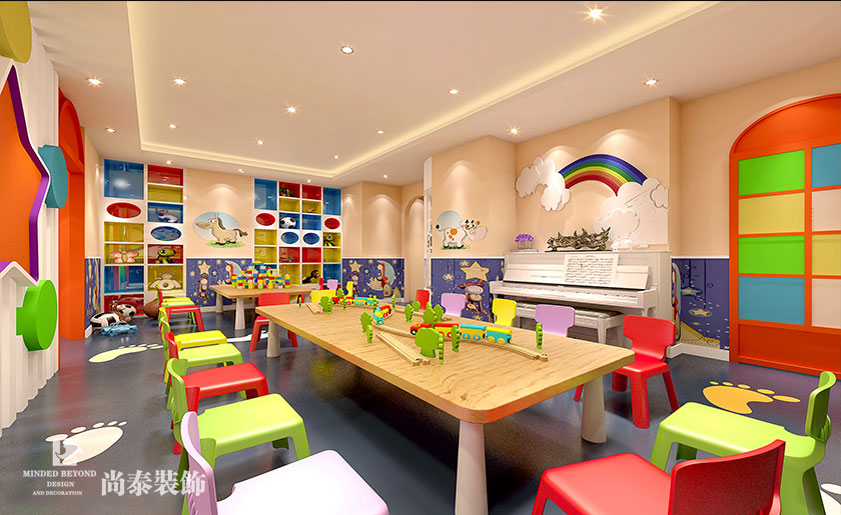場景體驗式教育幼兒園裝修設(shè)計 | 娃娃家