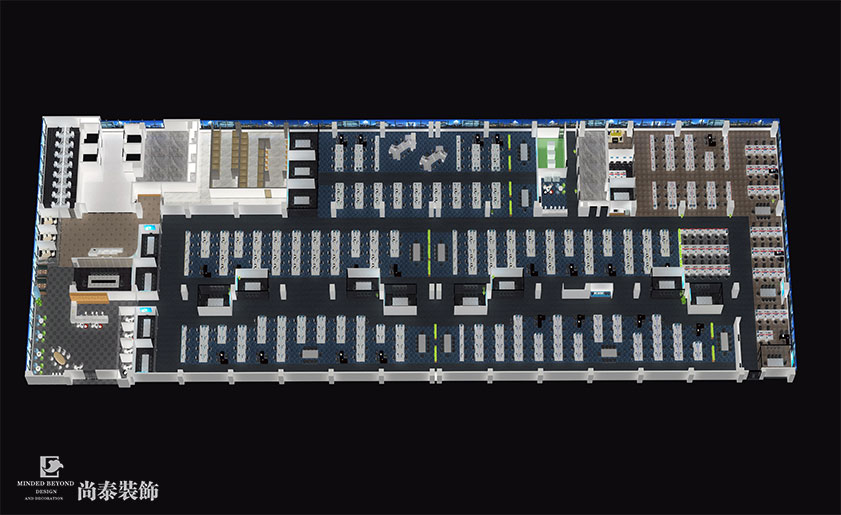 2300平米世界名企辦公室設(shè)計 | 日立咨詢