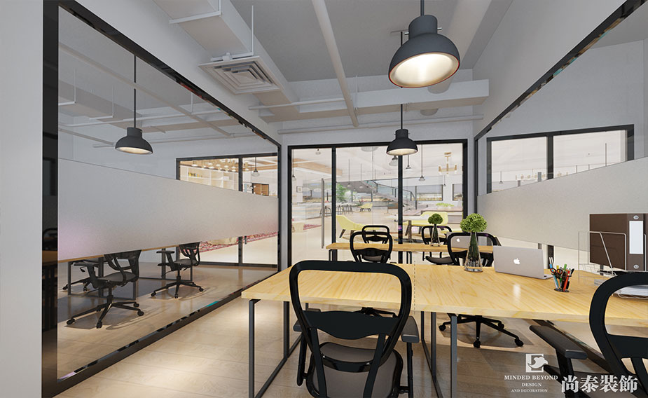 1800㎡聯(lián)合辦公社區(qū)空間設計 | MeaningTown