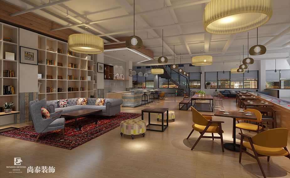 1800㎡聯(lián)合辦公社區(qū)空間設計 | MeaningTown