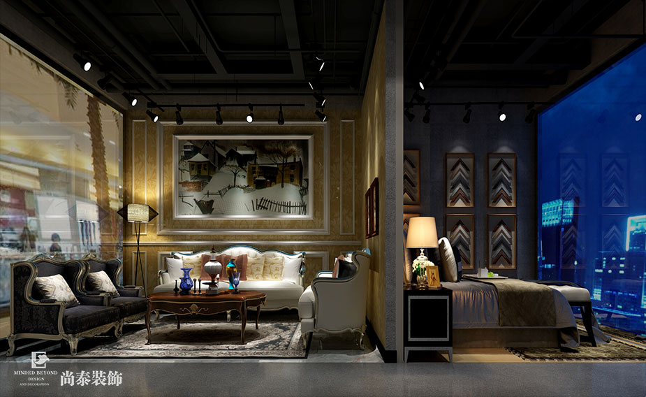 家居軟裝藝術裝修設計 | 畫框展廳