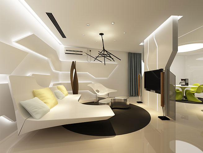 90平米家居體驗展廳裝修設(shè)計 | 拓邦股份