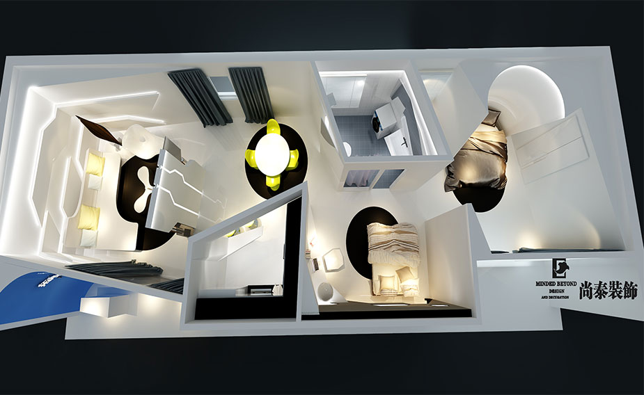 90平米家居體驗(yàn)展廳裝修設(shè)計 | 拓邦股份