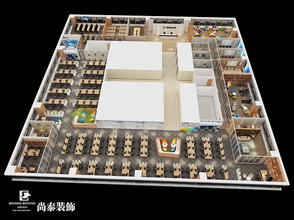 深圳辦公室裝修,尚泰裝飾,國信證券