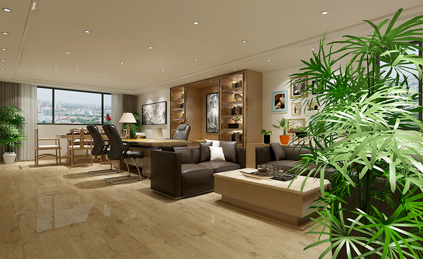 500㎡控股集團(tuán)辦公室裝修設(shè)計 | 龍之旅投資