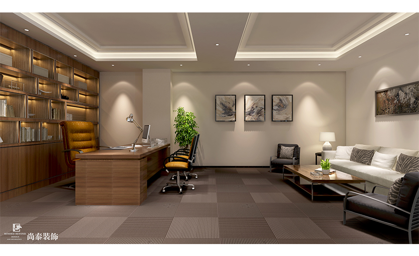 277㎡膜技術(shù)開發(fā)公司風辦公室裝修 | 景秀空間