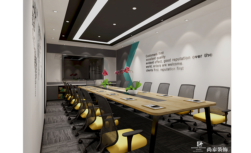 277㎡膜技術(shù)開發(fā)公司風辦公室裝修 | 景秀空間