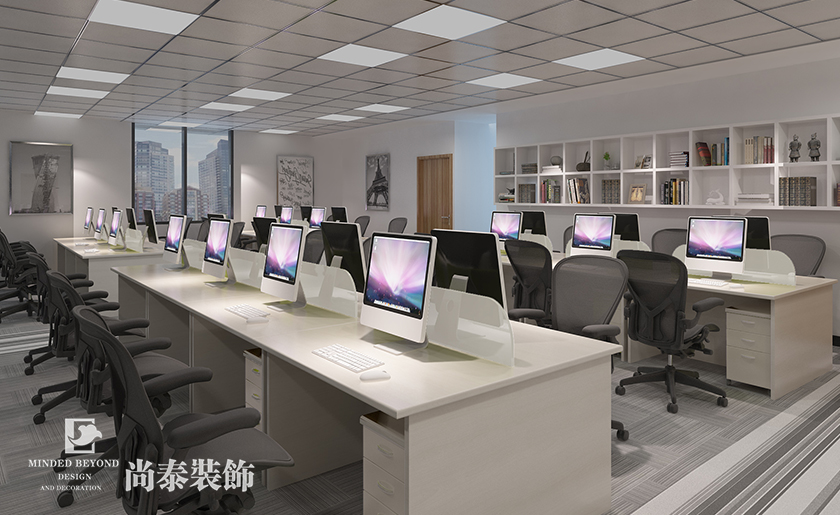 1600㎡簡約風(fēng)格辦公室裝修 | 匯景集團