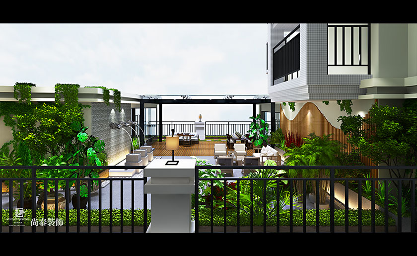 700㎡企業(yè)私人娛樂會(huì)所裝修設(shè)計(jì)