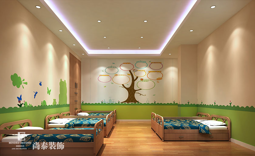 230㎡托兒所教育裝修設(shè)計 | 瘋狂龍博士