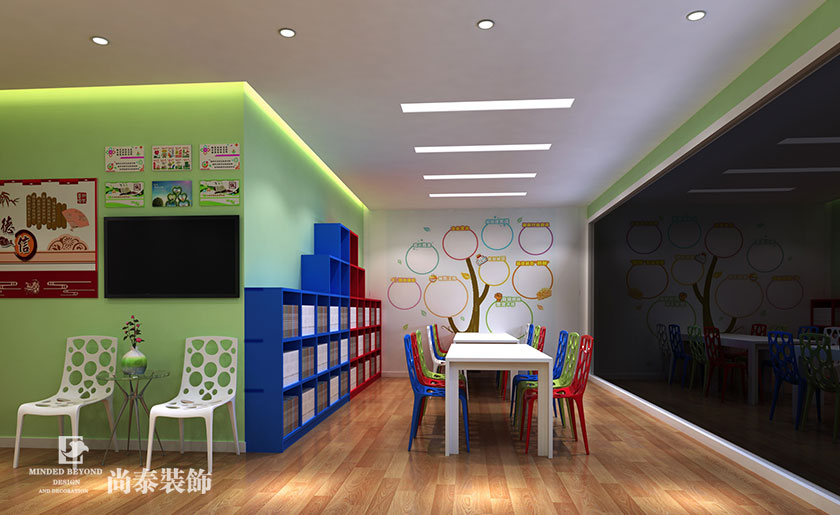 230㎡托兒所教育裝修設(shè)計 | 瘋狂龍博士