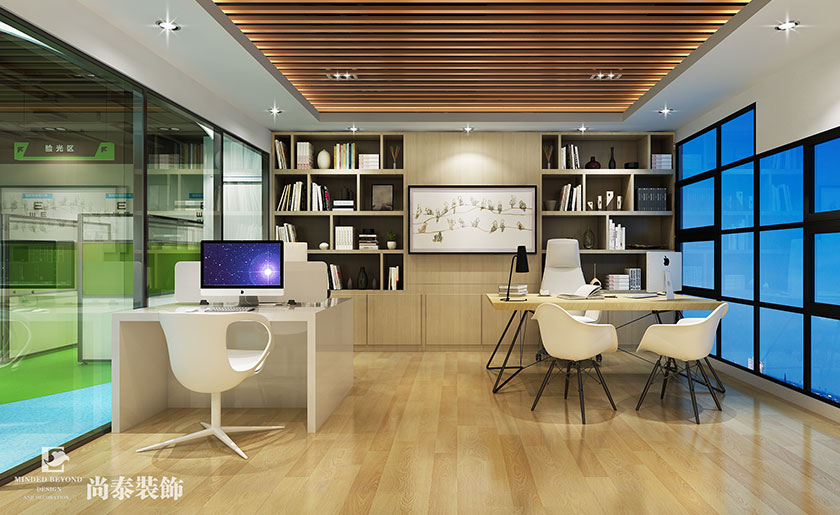 185㎡現(xiàn)代簡約風(fēng)格眼鏡店裝修 | 永康智能降度鏡