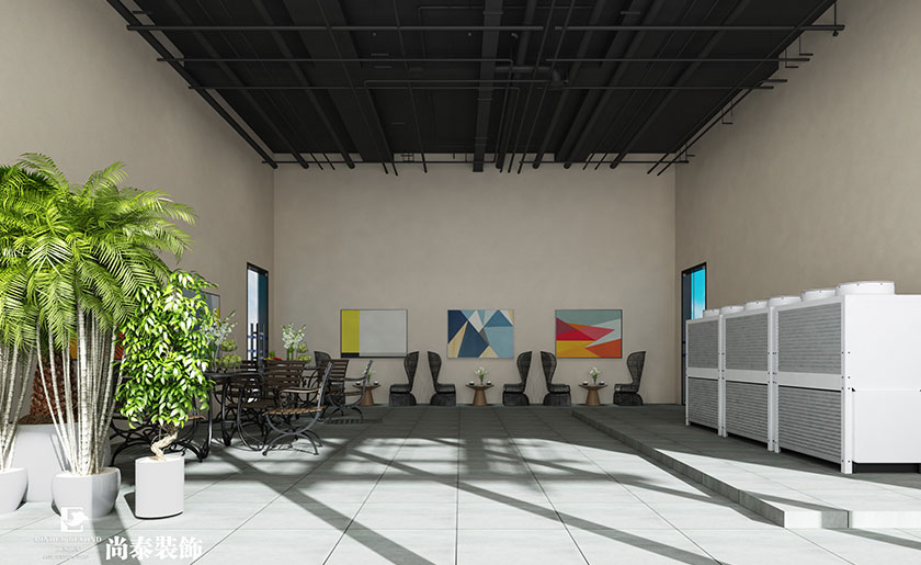 1800㎡生物科技公司裝修設(shè)計 | 安泰生物工程