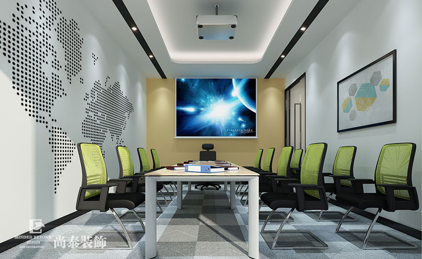 1800㎡生物科技公司裝修設(shè)計 | 安泰生物工程