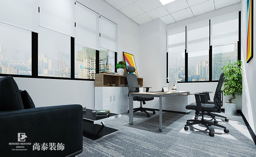 1800㎡生物科技公司裝修設(shè)計 | 安泰生物工程