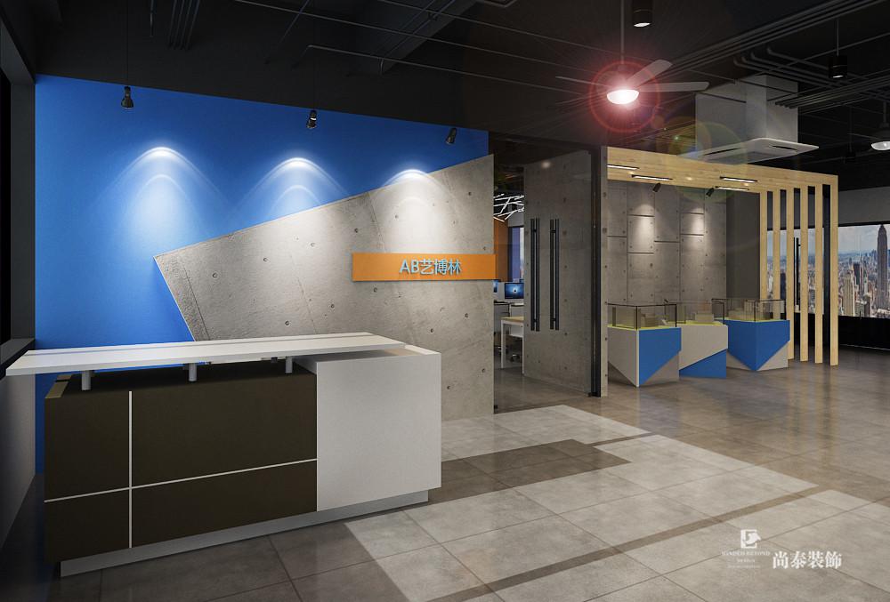前廳接待區(qū)裝修效果圖