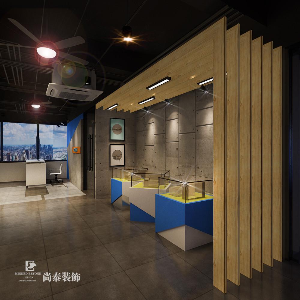 模型展示區(qū)裝修效果圖