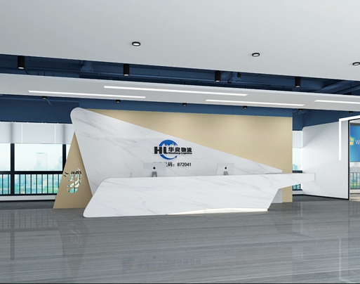 年產(chǎn)值達(dá)到18億，1862m2上市物流公司辦公室設(shè)計(jì)