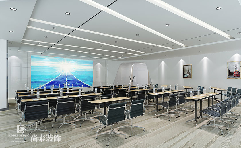 1800㎡辦公室裝修設(shè)計 | 中信量子認證