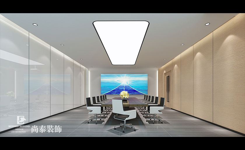 1800㎡辦公室裝修設(shè)計 | 中信量子認證