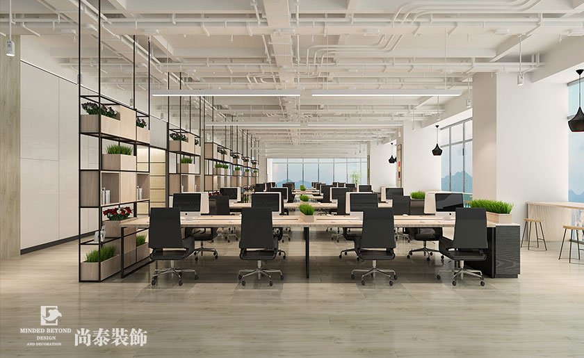 1800㎡辦公室裝修設(shè)計 | 中信量子認證