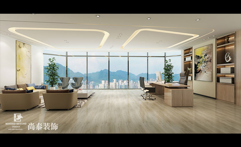 1800㎡辦公室裝修設(shè)計 | 中信量子認證