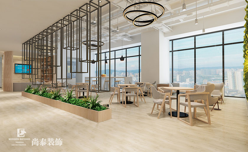 1800㎡辦公室裝修設(shè)計 | 中信量子認證