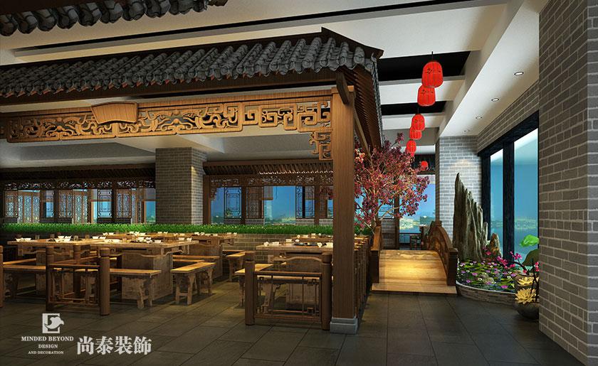 550㎡火鍋店裝修設(shè)計(jì)效果圖 | 味蜀吾