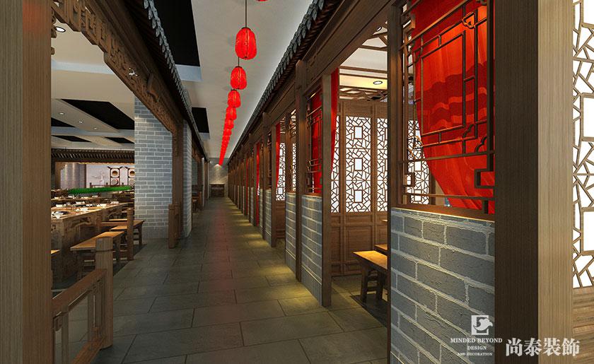 550㎡火鍋店裝修設(shè)計(jì)效果圖 | 味蜀吾