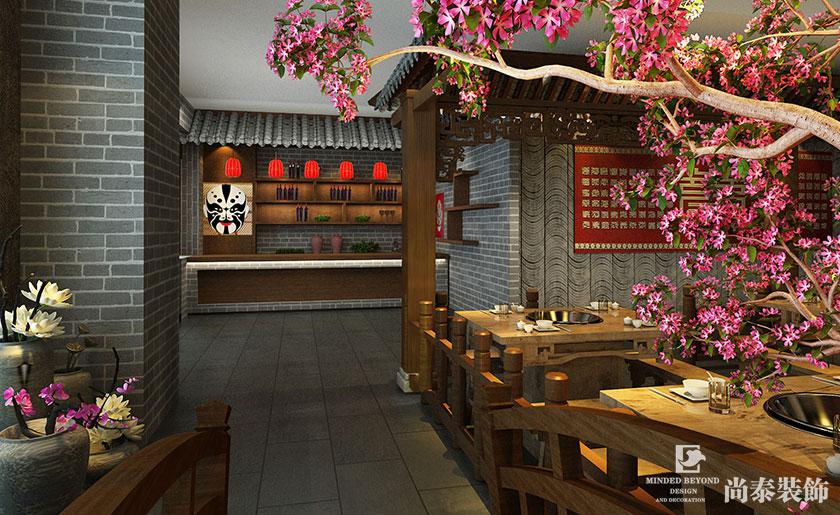 550㎡火鍋店裝修設(shè)計(jì)效果圖 | 味蜀吾