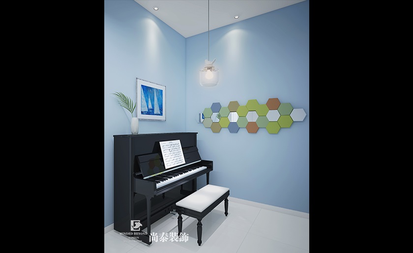 145㎡簡約優(yōu)雅琴行裝修設(shè)計 | 光輝琴行