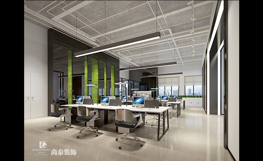 1200㎡物流公司辦公室裝修設(shè)計 | 凱通物流