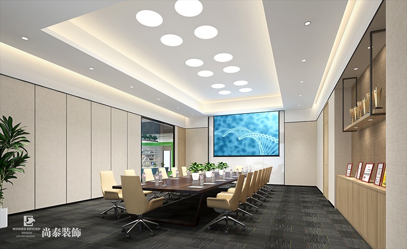 1200㎡物流公司辦公室裝修設(shè)計 | 凱通物流