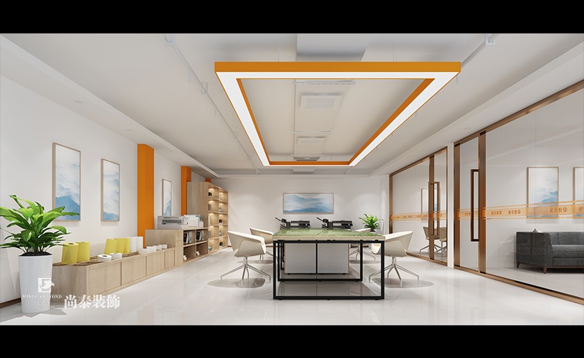 150㎡品牌快印店裝修設(shè)計(jì) | 裕米快印